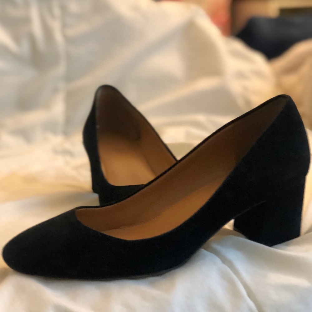 J. Crew black heels